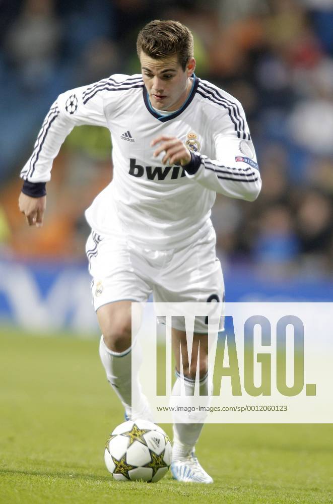 Real Madrid s Nacho during Champions League Match. December 04, 2012. (201212042405)