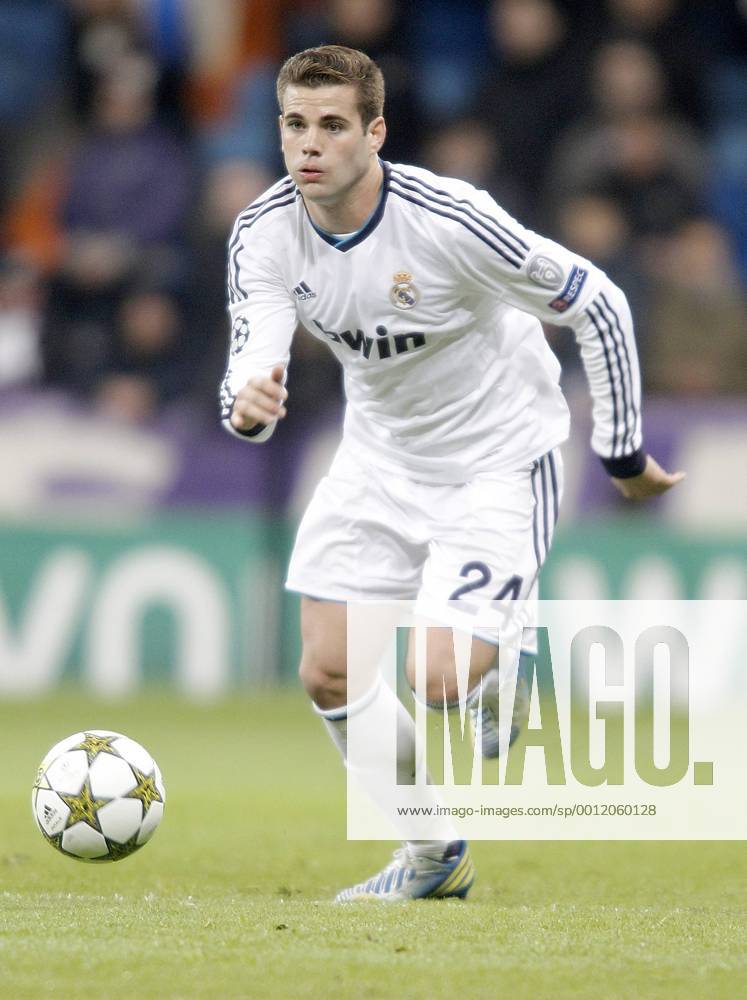 Real Madrid s Nacho during Champions League Match. December 04, 2012. (20134028)
