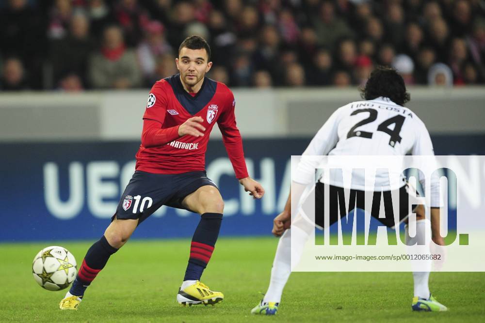 Marvin Martin (Losc) FOOTBALL : Lille vs Fc Valence - Ligue des Champions - 05 12 2012 JBAutissier Panoramic