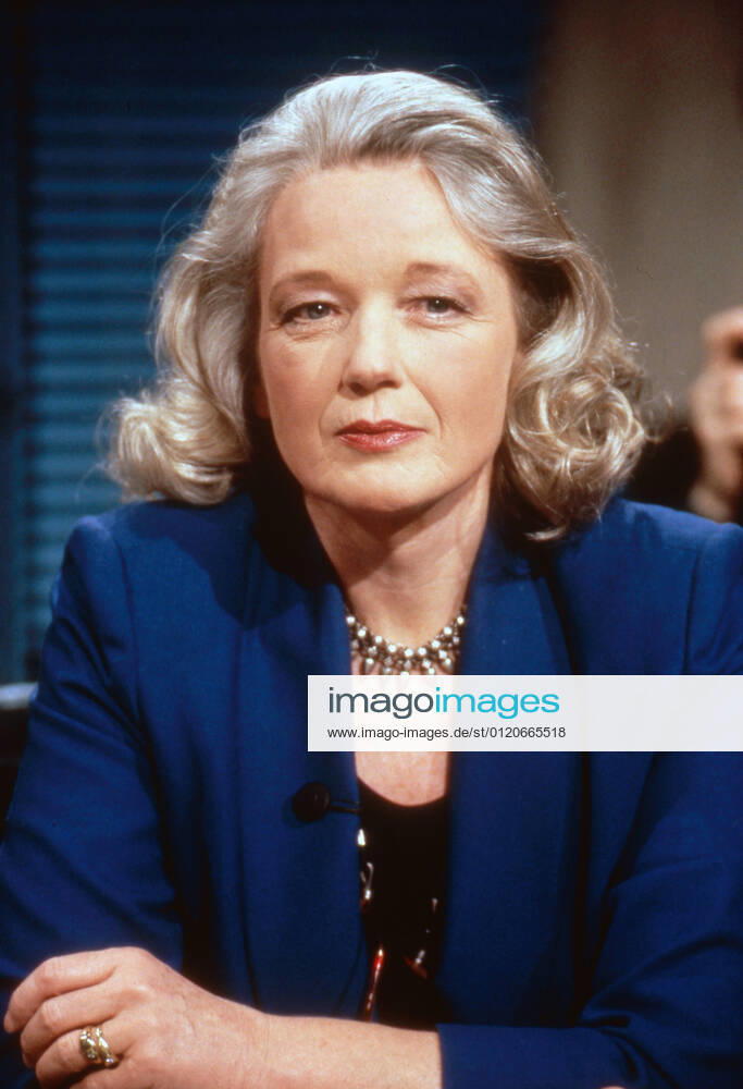 NeunzehnZehn NeunzehnZehn, Sunday political talk show, Germany 1993 2003, broadcast from 13 March 1994, talk guest Gabriele von Arnim, Germany