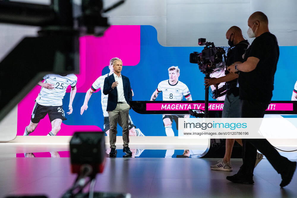 Opening of the EM Studio of magenta TV Press Event, Opening of the EM Studio of magenta TV at PLAZAMEDIA GmbH in Ismaning near Munich Munich Bavaria Germany
