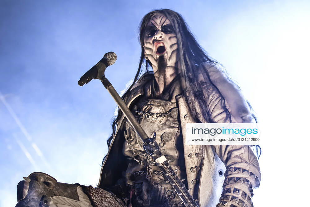 Dimmu Borgir The Norwegian symphonic black metal band Dimmu Borgir performs live at Oslo Spektrum. Here vocalist Shagrath is seen live on stage. Norway, 28 05 2011. Oslo Norway