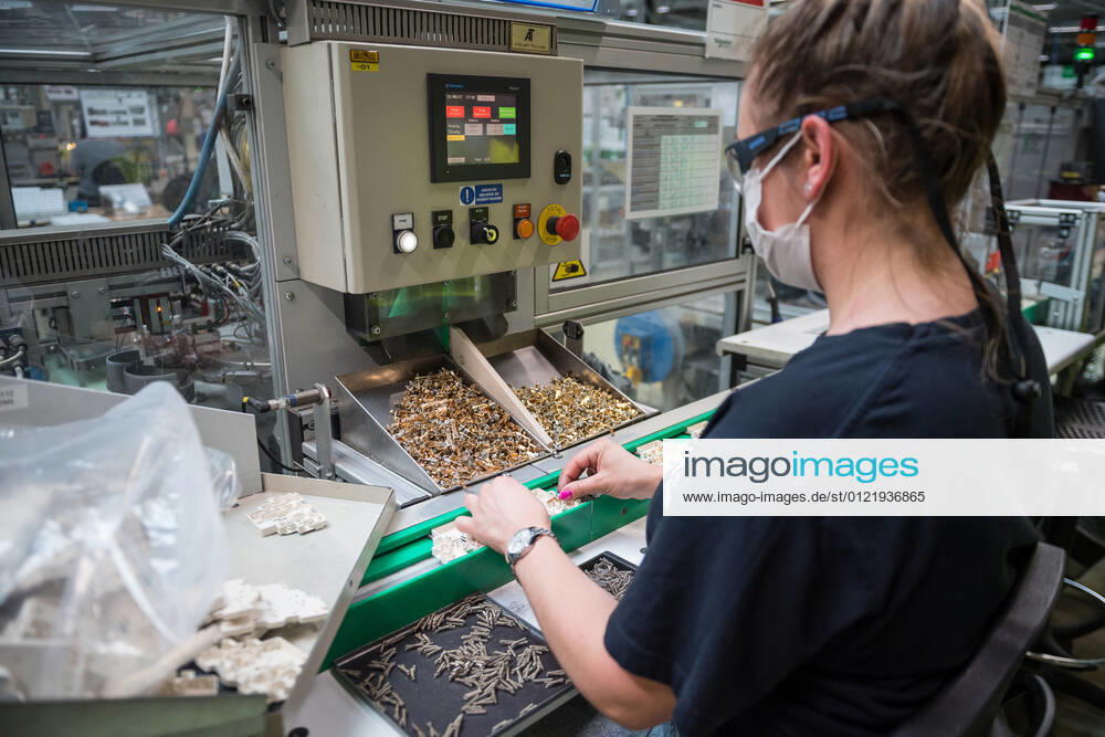 A part of a production plant of the Schneider Electric company is seen on June 17, 2021, in Pisek, Czech Republic. The multinational company manufactures electrical machines, devices and electronic equipment. (CTKxPhoto PetrxSkrivanek) CTKPhotoP2021061804191 SKR_006