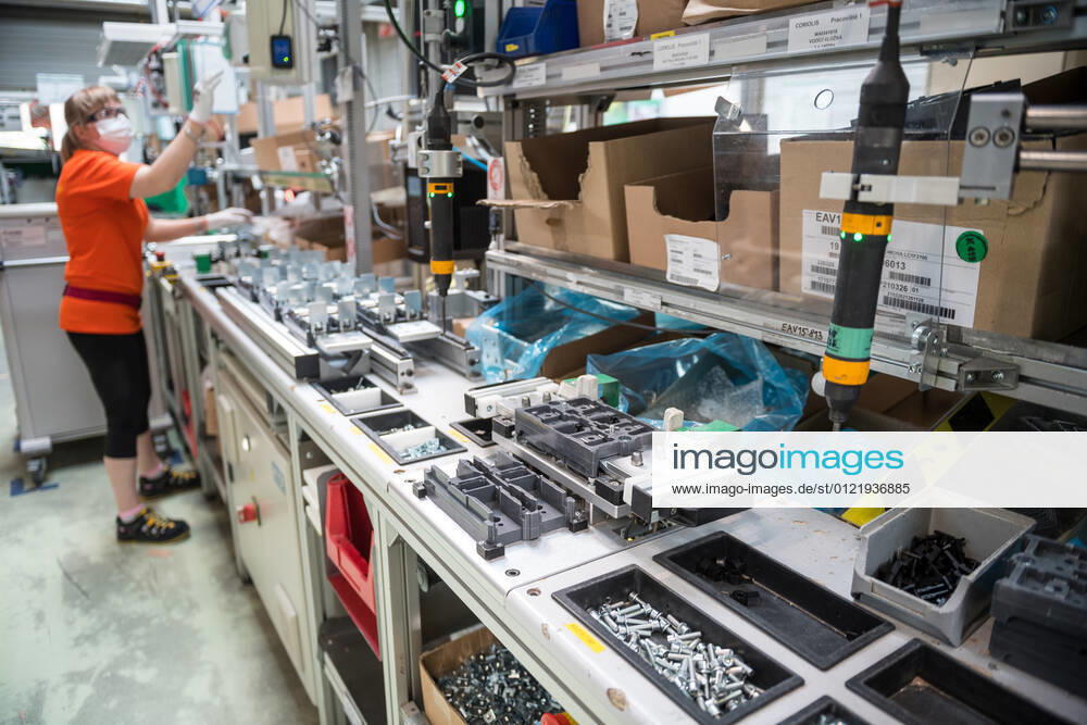 A part of a production plant of the Schneider Electric company is seen on June 17, 2021, in Pisek, Czech Republic. The multinational company manufactures electrical machines, devices and electronic equipment. (CTKxPhoto PetrxSkrivanek) CTKPhotoP2021061804197 SKR_004