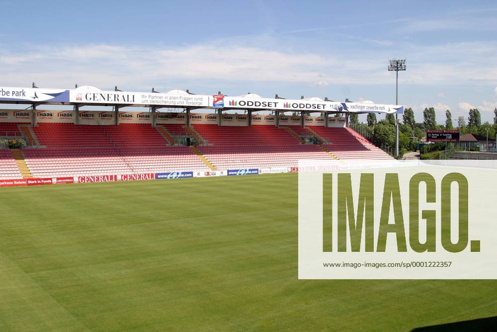 Fußball, Stadiongeschichte SpVgg Unterhaching Das Stadion am Sportpark - Heimspielstätte der SpVgg Unterhaching Fußball 2. BL Herren Saison 2004 2005, SpVgg Unterhaching, Haching, Vdig Totale Stadion am Sportpark Unterhaching