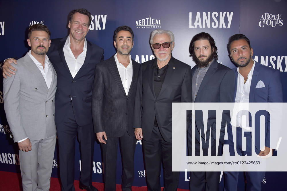 David Cade, David James Elliott, Eytan Rockaway, Harvey Keitel, John Magaro and Danny A Abeckaser at the premiere of the feature film Lansky at the Harmony Gold Theater Los Angeles, 21 06 2021 Foto:xD.xStarbuckx xFuturexImage