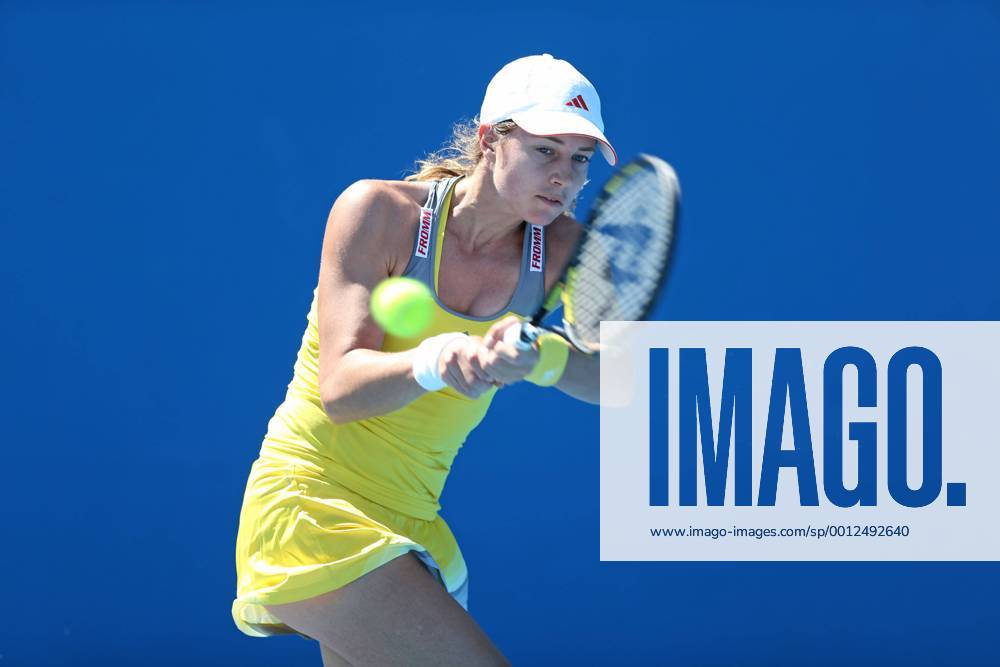 Sabine Voegele, SUI, during first round of the 2013 Tennis Australian Open in Melbourne, 14 01 2013 -
