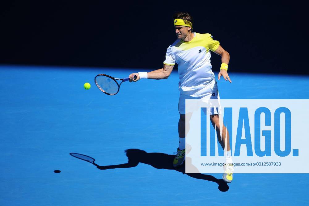 David Ferrer (ESP) TENNIS : Open d Australie - Melbourne - 22 01 2013 Bouyer Tennismag Panoramlc