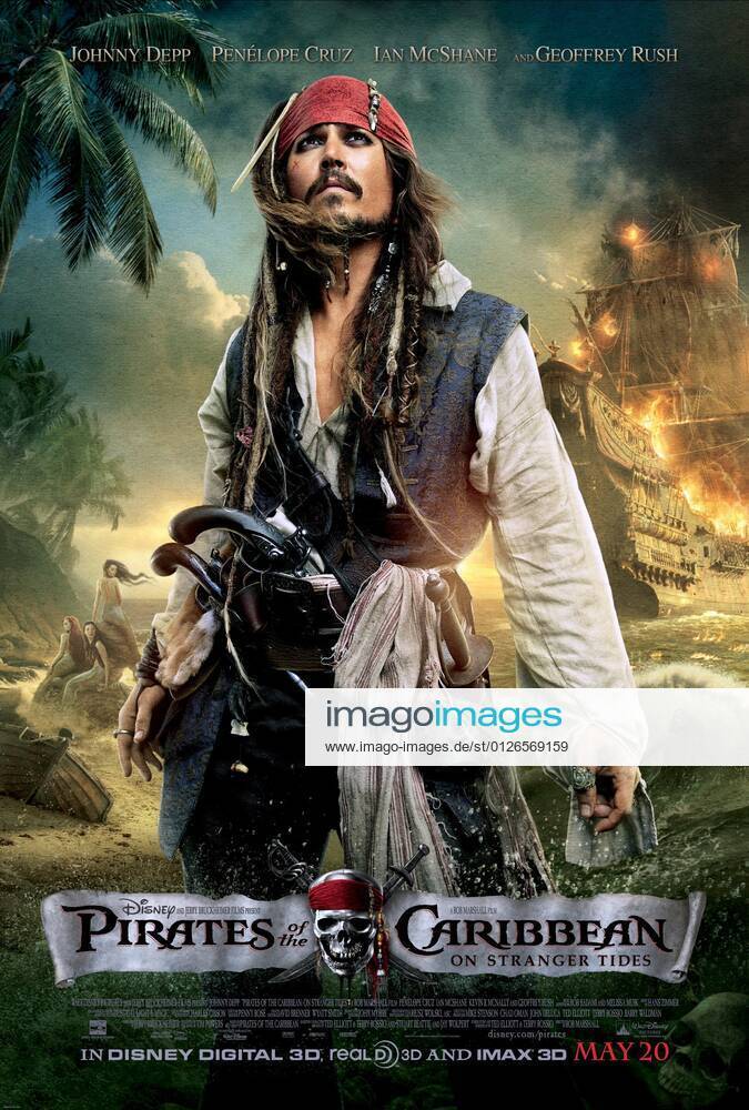 Johnny Depp Characters: Jack Sparrow Film: Pirates Of The Caribbean: On Stranger Tides; Pirates Of The Caribbean: On Stranger Tides (USA 2011) Director: Rob Marshall 07 May 2011