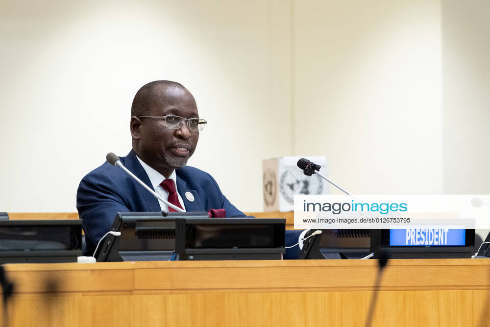 (210723) -- UNITED NATIONS, July 23, 2021 -- Collen Vixen Kelapile addresses the opening of the 2022 session of the UN Economic and Social Council at the UN headquarters in New York, on July 23, 2021. Botswana s UN ambassador, Collen Vixen Kelapile, who became the new president of the UN Economic and Social Council (ECOSOC) on Friday, saw a more important role of the council in the challenging times. ( Handout via Xinhua) UN-ECOSOC-NEW PRESIDENT EskinderxDebebe UNxPhoto