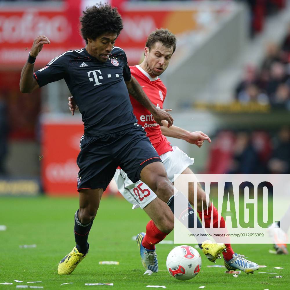 Fussball Bundesliga FSV Mainz 05 - FC Bayern Muenchen Spieltag 20 Fussball Maenner Saison 2012 13 DANTE (FC Bayern Muenchen - 4) - Andreas IVANSCHITZ (FSV Mainz 05 - 25)