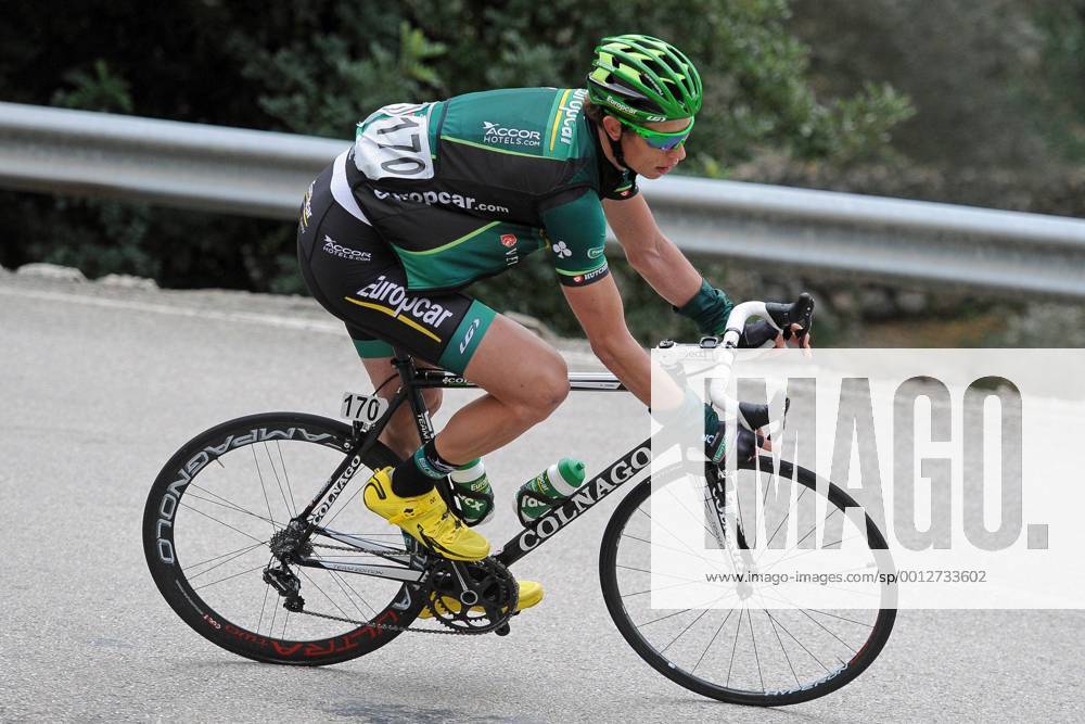 Björn THURAU ( GER Team Europcar ) auf der Abfahrt vom Coll de Soller - Aktion - quer - Event: Mallorca Rundfahrt - Mallorca Challenge - Iberostar Challenge Ciclista Mallorca 2013 - Trofeo Alcudia - Playa de Muro Location: Mallorca - Spanien - Europa - Datum: 06.02.2013