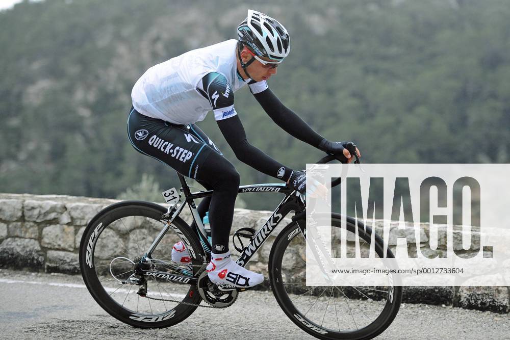 Tony MARTIN ( GER Omega Pharma - Quick Step ) auf der Abfahrt vom Coll de Soller - Aktion - quer - Event: Mallorca Rundfahrt - Mallorca Challenge - Iberostar Challenge Ciclista Mallorca 2013 - Trofeo Alcudia - Playa de Muro Location: Mallorca - Spanien - Europa - Datum: 06.02.2013