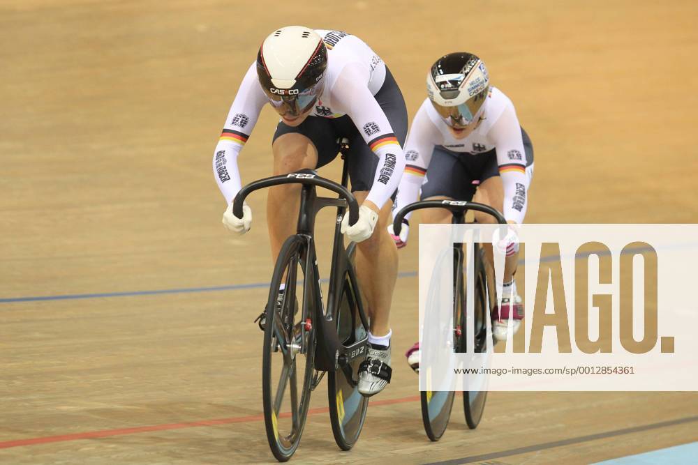 Miriam Welte et Kristina Vogel (GER) CYCLISME : Championnats du Monde sur Piste - Minsk - 20 02 2013 PatrickPichon Panoramic
