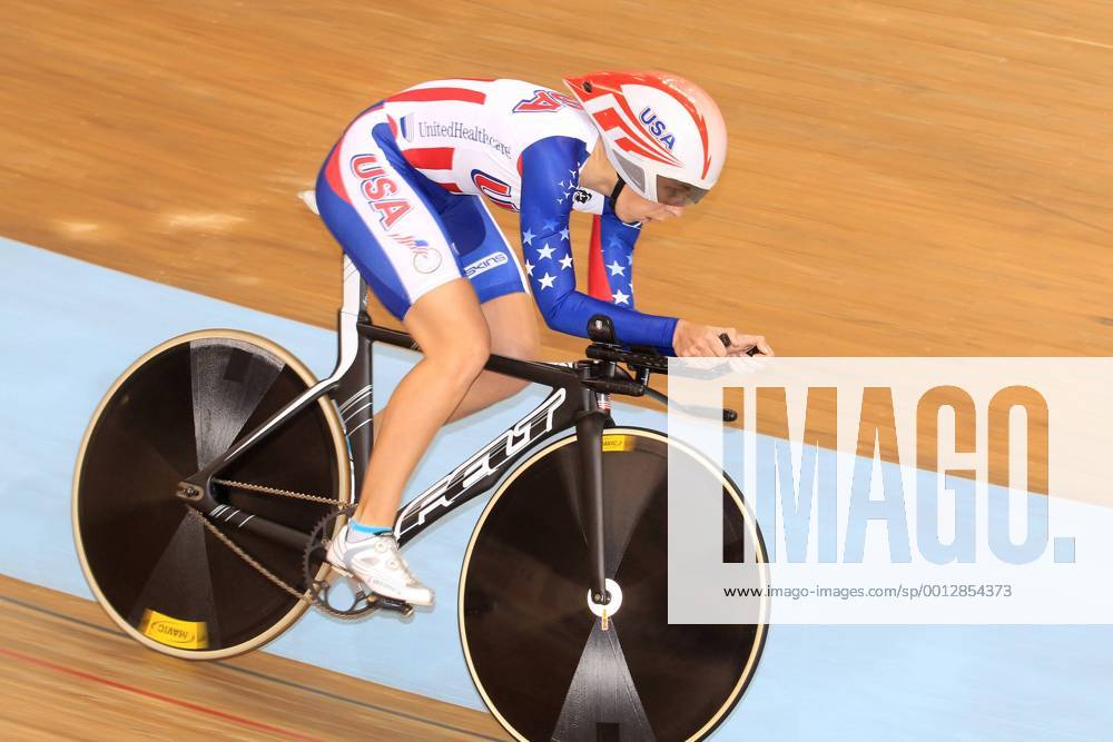 Sarah Hammer (USA) CYCLISME : Championnats du Monde sur Piste - Minsk - 20 02 2013 PatrickPichon Panoramic
