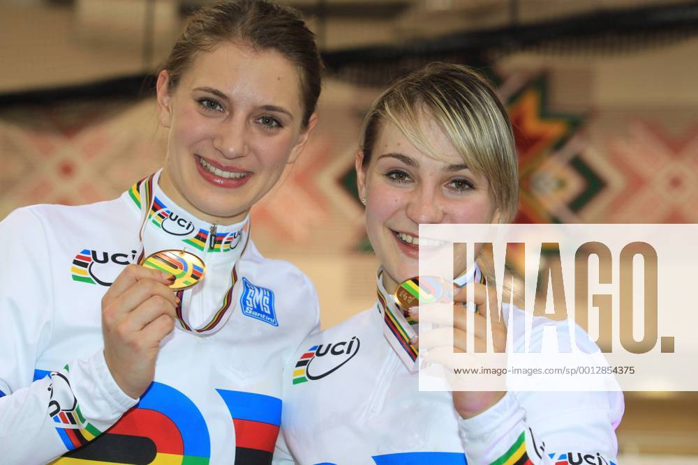 Miriam Welte et Kristina Vogel (GER) CYCLISME : Championnats du Monde sur Piste - Minsk - 20 02 2013 PatrickPichon Panoramic