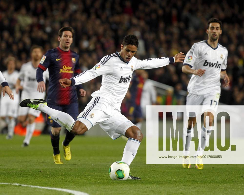 Copa del Rey. FC Barcelona vs Real Madrid. Raphael Varane.
