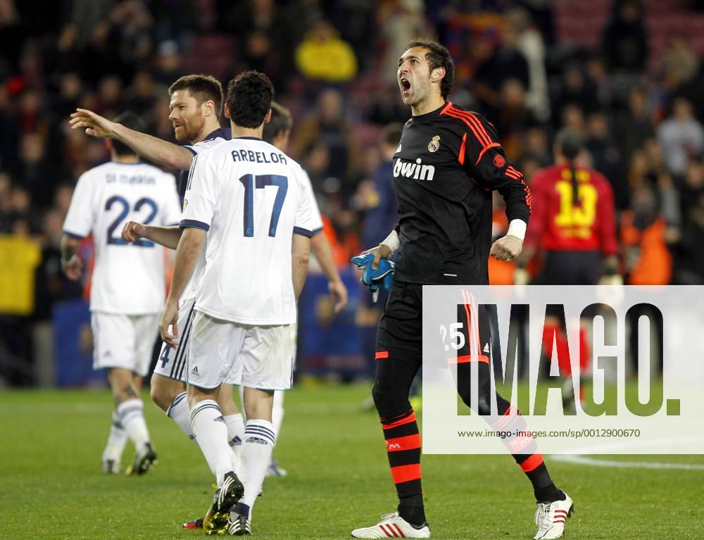 Copa del Rey. FC Barcelona vs Real Madrid. Diego Lopez.