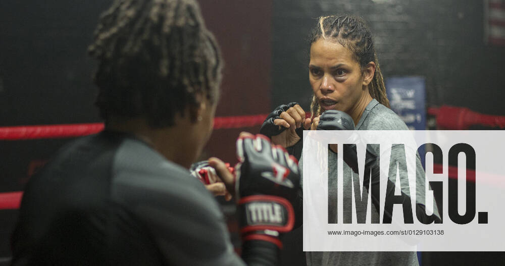 RELEASE DATE: November 24, 2021 TITLE: Bruised STUDIO: DIRECTOR: Halle Berry PLOT: A disgraced MMA fighter finds redemption in the cage and the courage to face her demons when the son she had given up as an infant unexpectedly reenters her life. STARRING: HALLE BERRY as Jackie Justice. USA - ZUMAl90_ 20210811_wss_l90_181