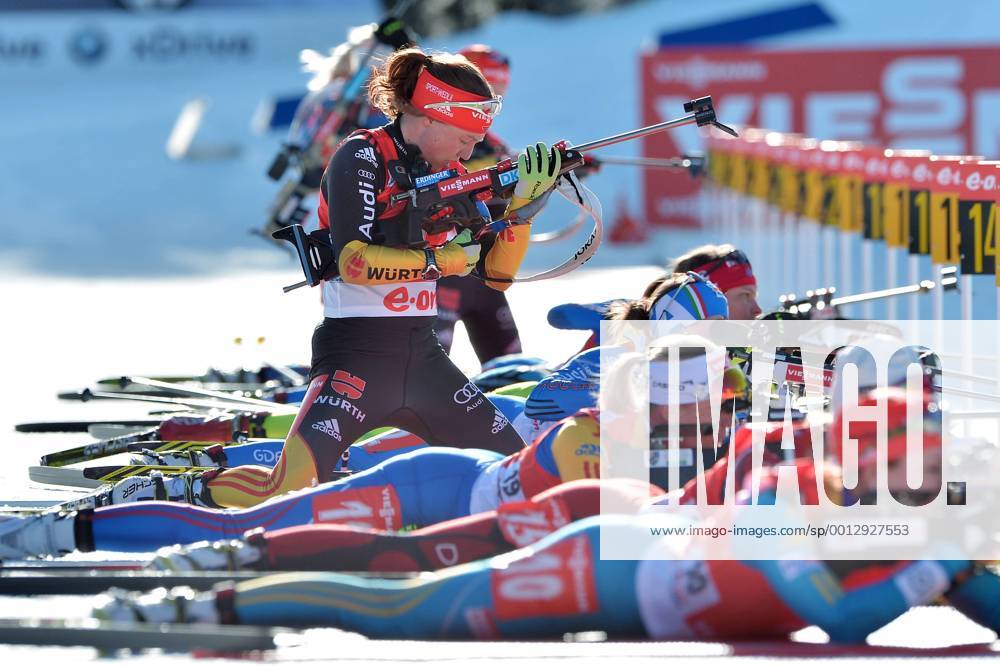 BIATHLON - IBU WC Oslo OSLO,NORWEGEN,02.MAR.13 - BIATHLON - IBU Weltcup, 10km Verfolgung der Damen. Bild zeigt Laura Dahlmeier (GER).