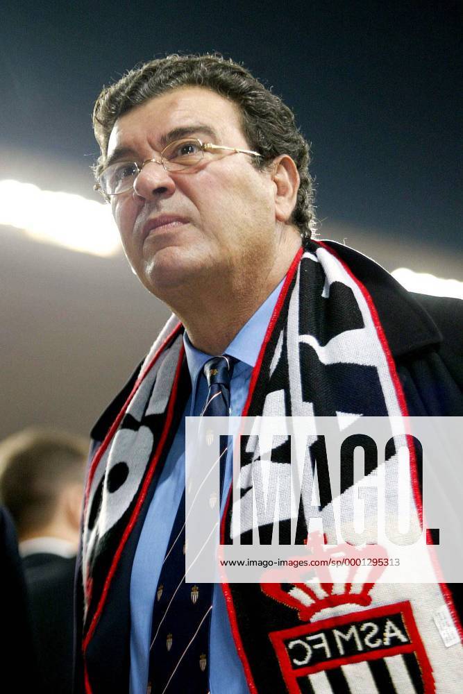 Präsident Michel Pastor (Monaco) Fußball EC 1 Herren Champions League 2004 2005, AS Monaco, Vdig Einzelbild pan7487 Monte Carlo