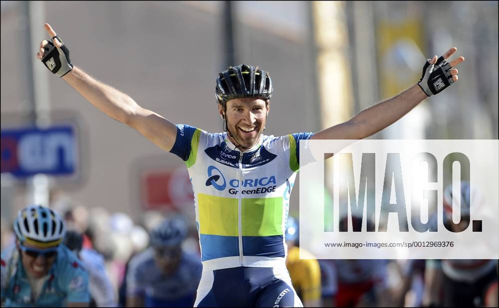 ALBASINI Michael (SUI) of Orica Greenedge Joie CYCLISME : Paris Nice 2013 - Brioude Saint Vallier - Etape 4 - 07 03 2013 PhotoNews Panoramic