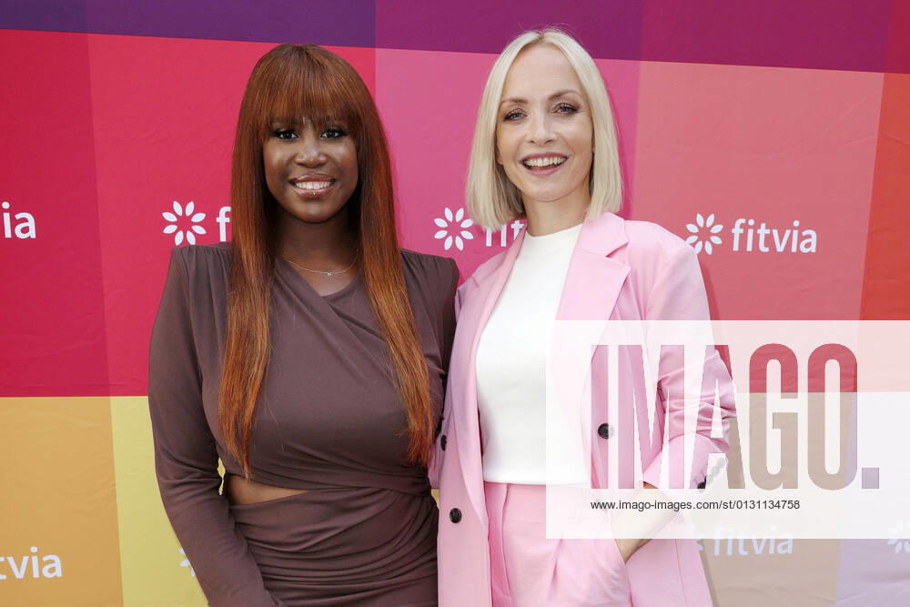 Motsi Mabuse and Janin Ullmann at the fitvia Press Lunch at the Atlantic Hotel Hamburg, 23 08 2021 Foto:xFuturexImage