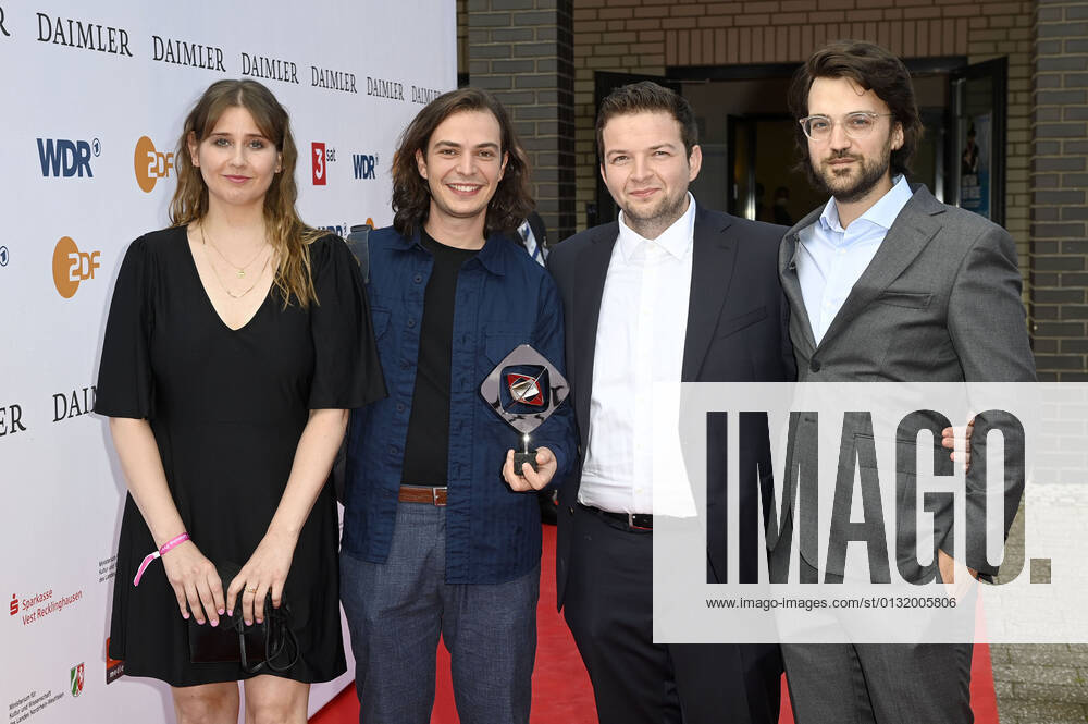 Merle Teresa Kirchhoff, Alexander Wertmann, Arkadij Khaet and Mickey Paatzsch at the 57 award ceremony of the Grimme Award 2021 at the Theater der Stadt Marl Marl, 27 08 2021 Foto:xF.xFuturexImage