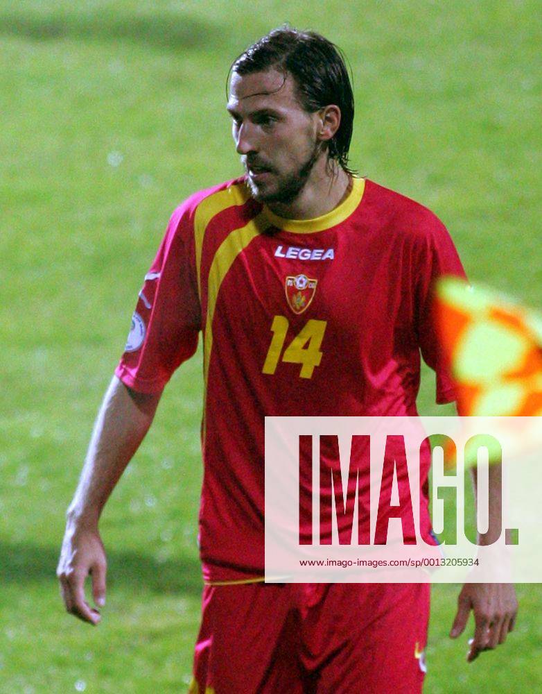 Podgorica(Montenegro) Montenegro-England FIFA world cup Brazil qualifiers men football Dejan Damjanovic Montenegro :