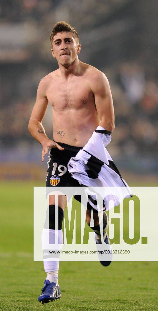 Primera Division, FC Valencia - Deportivo La Coruna (L-R) Pablo Hernandez - Valencia CF Nur fuer redaktionelle Verwendung, kein Model- oder Eigentum-Release vorhanden.