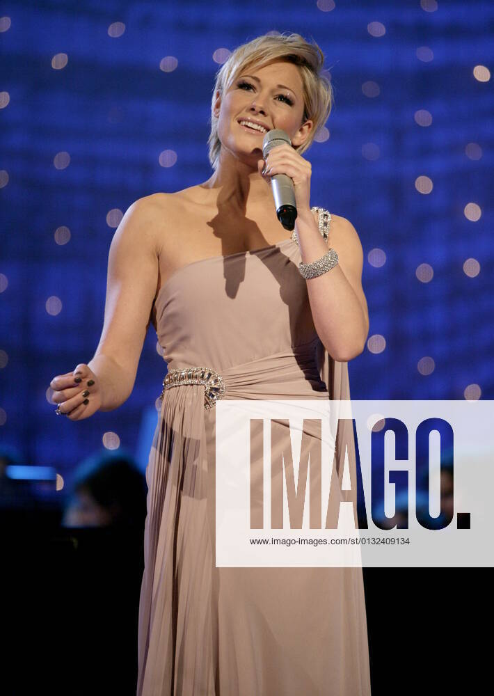 Sängerin Helene Fischer (GER) - Generalprobe 16. Jose Carreras Gala 2010 in der Neuen Messe Leipzig