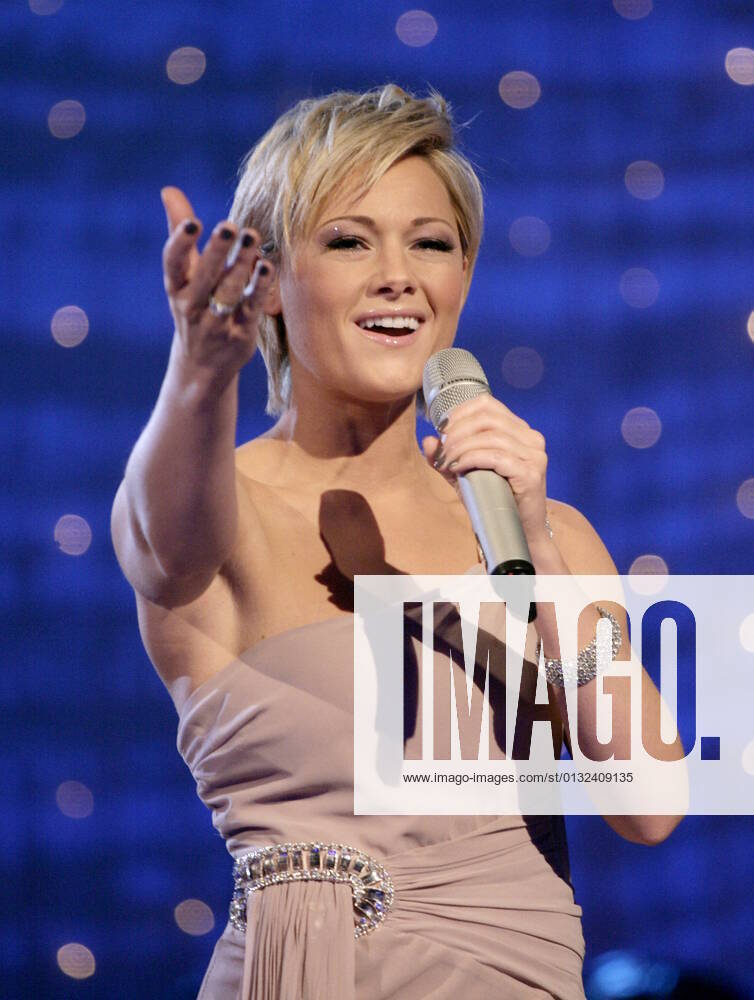 Sängerin Helene Fischer (GER) - Generalprobe 16. Jose Carreras Gala 2010 in der Neuen Messe Leipzig