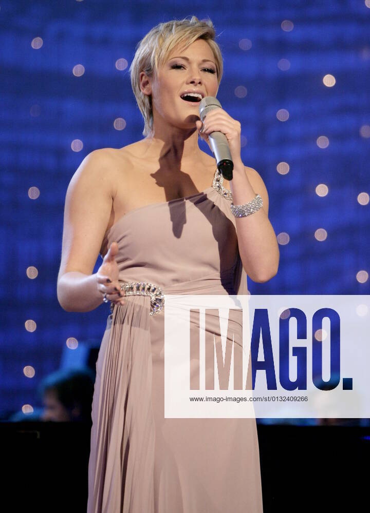 Sängerin Helene Fischer (GER) - Generalprobe 16. Jose Carreras Gala 2010 in der Neuen Messe Leipzig