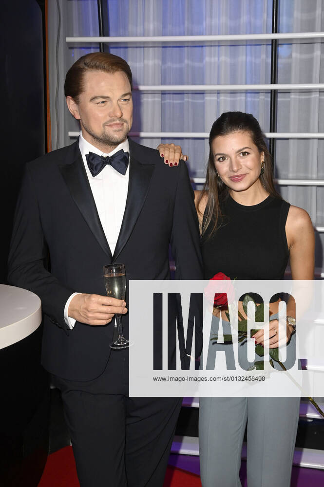 Maxime Herbord at the unveiling of the wax figure of Leonardo DiCaprio at Madame Tussauds Berlin, 31 08 2021 Foto:xF.xFuturexImage