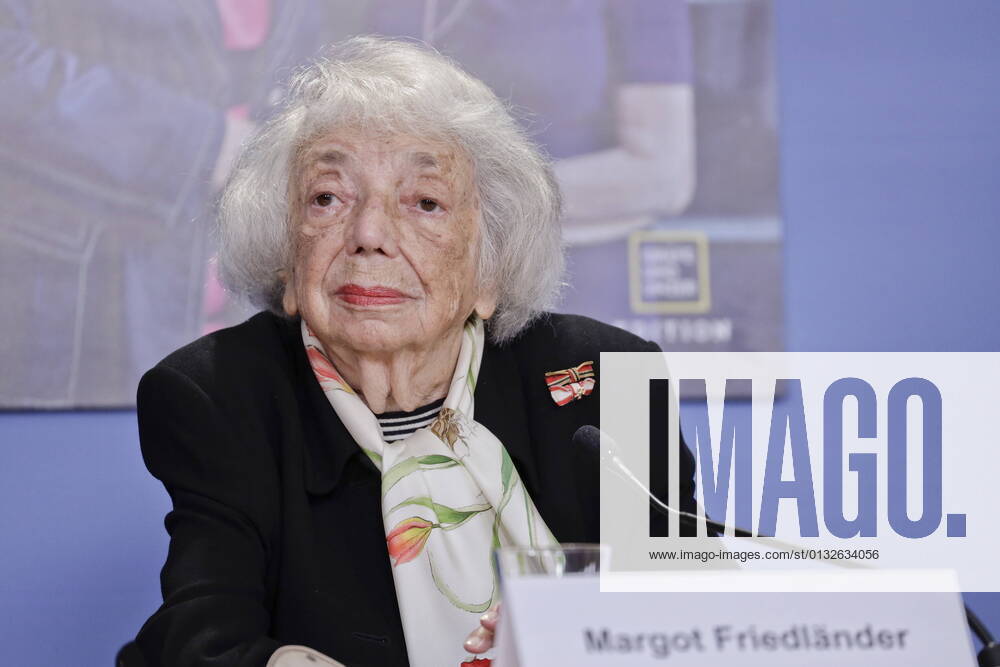 Berlin, Germany Book launch Ich tue es für Euch What we can learn about forgiveness, hope and tolerance from a hundred-year-old Holocaust survivor by Margot Friedlaender Photo Margot Friedlaender, Holocaust survivor and contemporary witness