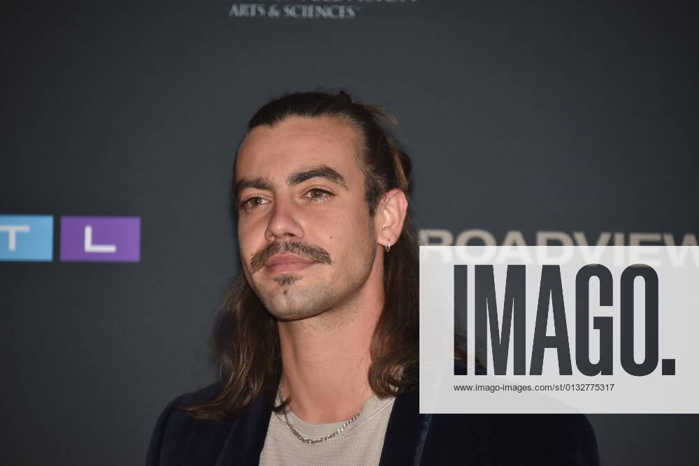 Actor Florian Wünsche arrives at the evening event on the occasion of the jury session for the international Emmy Awards 2021 Semi Final round of Judging of the international Emmy Awards at Schloss Arff