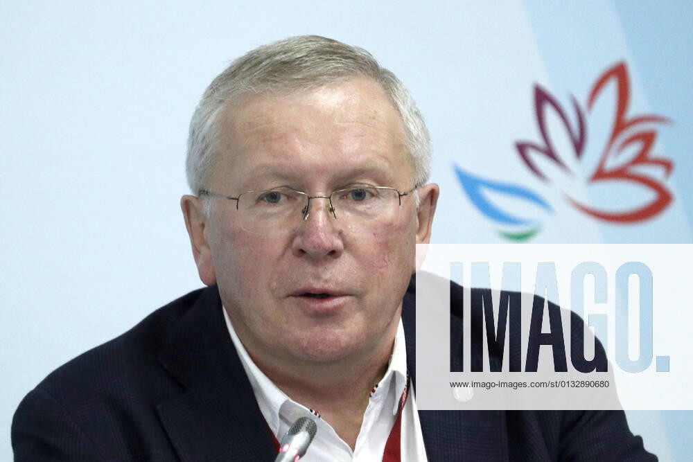 Director of the Irkutsk Antiplague Research Institute of Siberia and Far East Sergei Balakhonov attends a session at the 2021 Eastern Economic Forum at the Far Eastern Federal University on Russky Island. Alexander Shcherbak TASS Host Photo Agency TS10ED2A