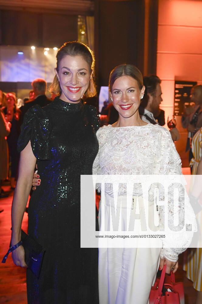 Julia Stinshoff and Wolke Hegenbarth at the award ceremony of the German Acting Award 2021 at the restaurant Spindler Klatt Berlin, 03 09 2021 Foto:xF.xFuturexImage
