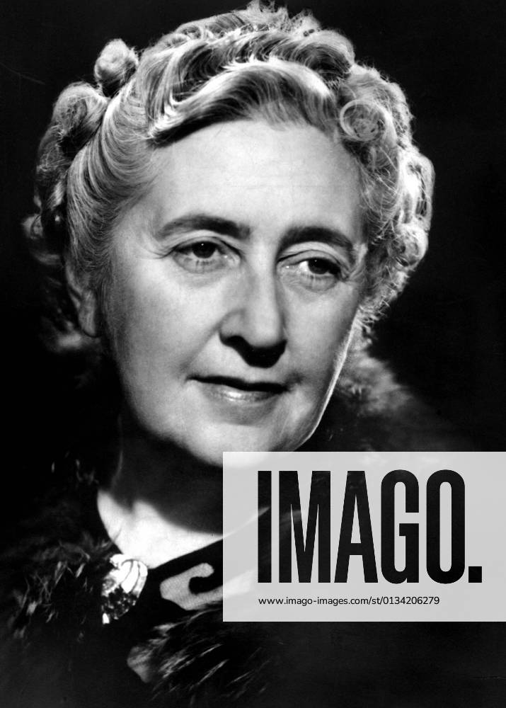 English crime mystery writer Agatha Christie, circa 1946 File Reference 34145-428THA