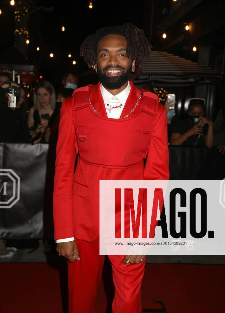 Founder of Pyer Moss KERBY JEAN-RAYMOND attends the 2021 VIP Met Gala departures held at The Mark Hotel. New York USA - ZUMAk03_ 20210913_zaf_k03_303