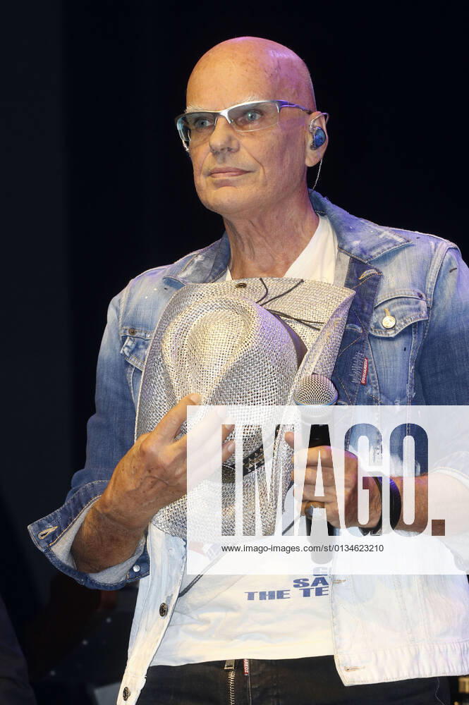 Fritz Puppel of City at the press event on the occasion of their farewell tour 50 years of City The last round in the Kesselhaus of the Kulturbrauerei Berlin, 14 09 2021 Foto:xA.xFuturexImage