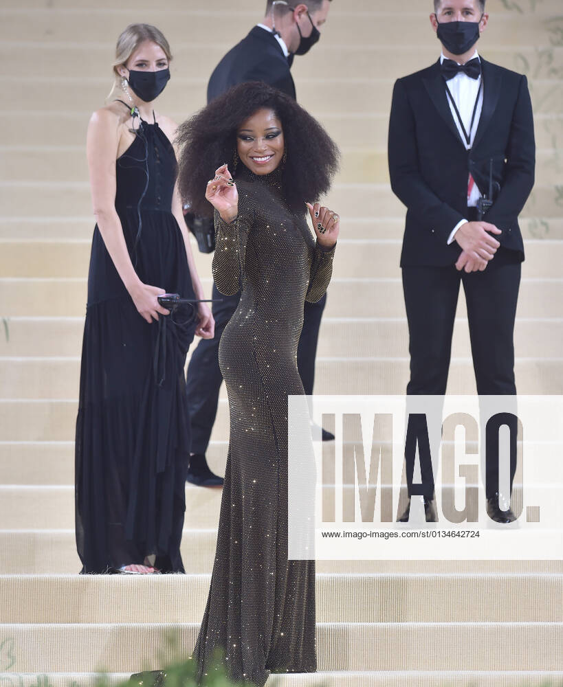 Keke Palmer at the 2021 Met Gala benefit In America: A Lexicon of Fashion at Metropolitan Museum of Art on September 13, 2021 in New York City.