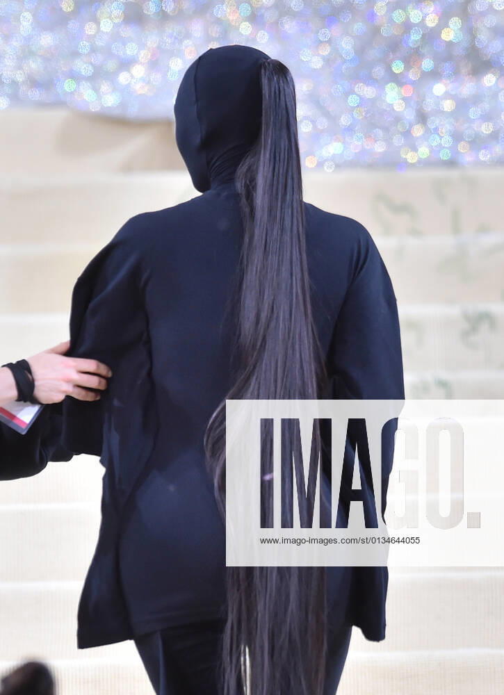 Kim Kardashian at the 2021 Met Gala benefit In America: A Lexicon of Fashion at Metropolitan Museum of Art on September 13, 2021 in New York City.