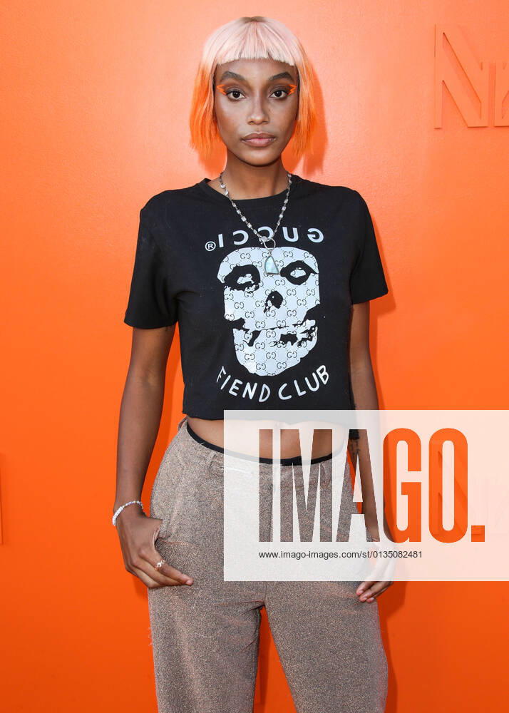 MARCELL VON BERLIN Spring Summer 2021 Runway Fashion Show - Arrivals BEVERLY HILLS, LOS ANGELES, CALIFORNIA, USA - SEPTEMBER 16: Model Aleah Morgan arrives at the MARCELL VON BERLIN Spring Summer 2021 Runway Fashion Show held at the Sheats Goldstein Residence on September 16, 2021 in Beverly Hills, Los Angeles, California, United States. Beverly Hills California United States collin-marcellv210916_npQuv