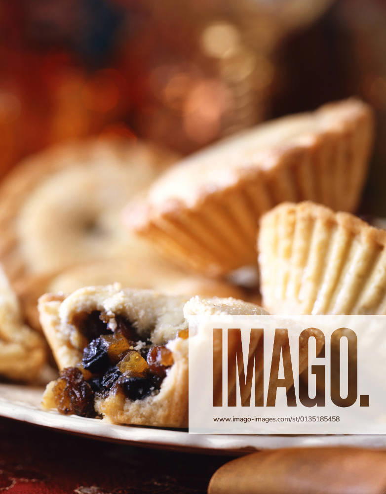 Plate of mince pies, missing bite, 25.04.2016,