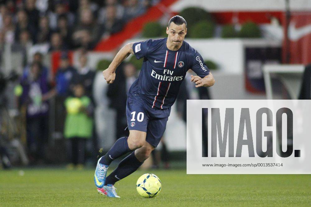 Zlatan Ibrahimovic (PSG) FOOTBALL : PSG vs Valenciennes - Ligue 1 - 05 05 2013 MichaelBaucher