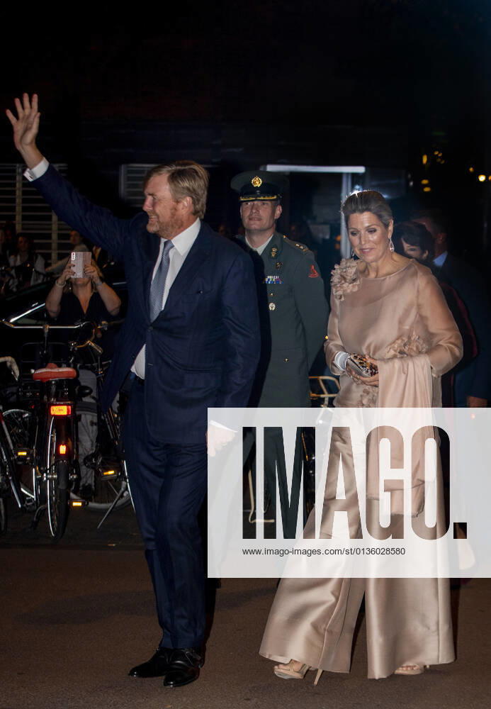 Utrecht Queen Maxima and King Willem-Alexander attend the 100th anniversay of the Dutch Bach society at TivoliVredenburg in Utrecht. Â