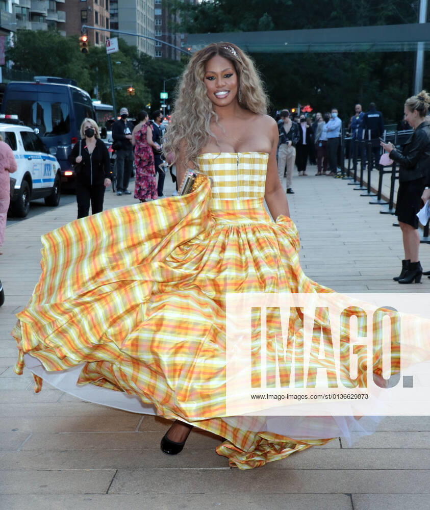 NEW YORK, NY - SEPTEMBER 30: Laverne Cox at the New York City Ballet s 2021 Fall Fashion Gala at Lincoln Center Plaza in New York September 30, 2021