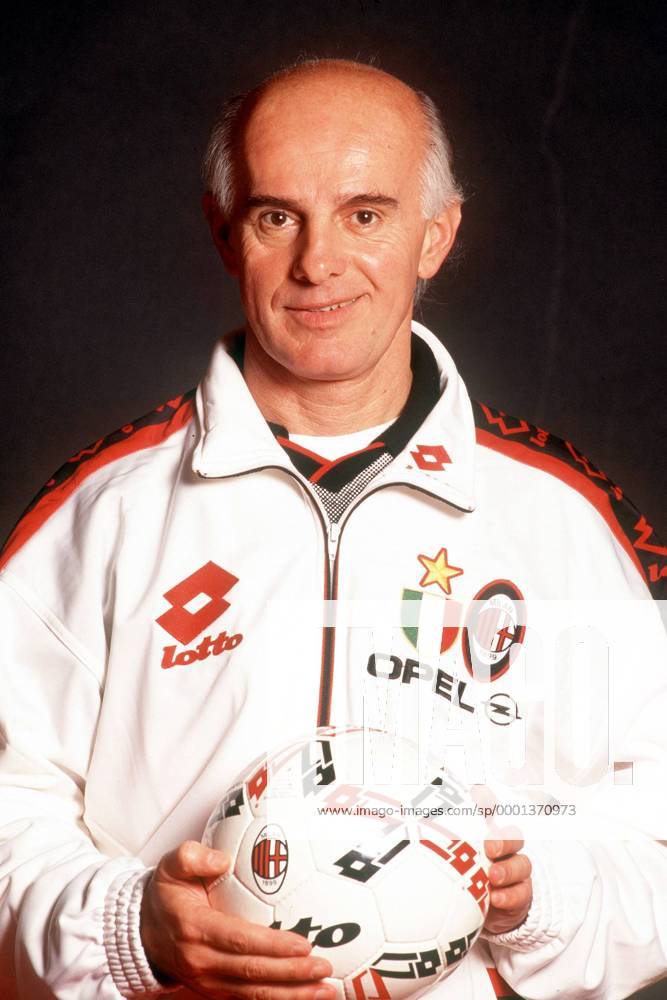 Arrigo Sacchi (AC Milan) Fußball Herren Serie A 1996 1997, 1. Italienische Liga, Vorstellung, Präsentation, Pressetermin, Porträttermin, Porträt Mailand