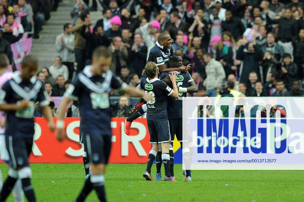 Joie Cheick Diabate - Nicolas Maurice Belay (Bordeaux) FOOTBALL : Evian vs Bordeaux - Coupe de France - 31 05 2013 N.LeGouic FEP Panoramic